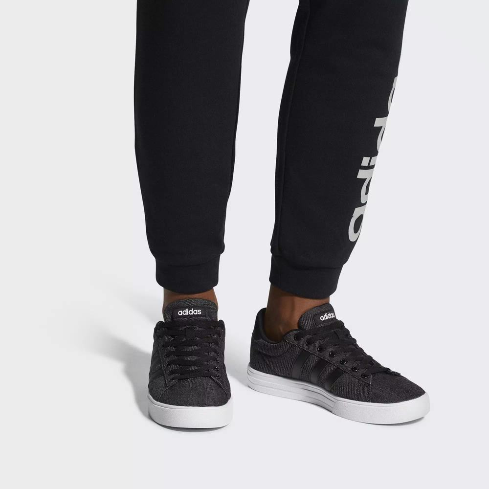 Adidas Daily 2.0 Tenis Negros Para Hombre (MX-88209)